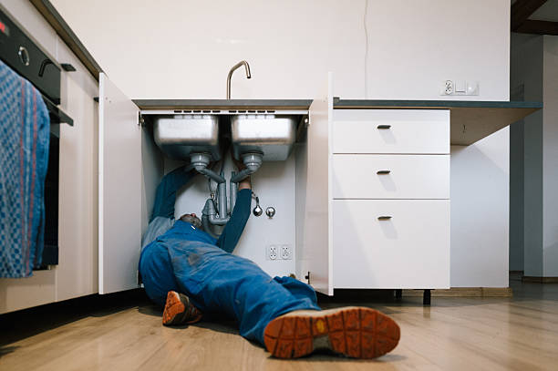 Professional Leak Detection technician working in Lake Odessa, MI